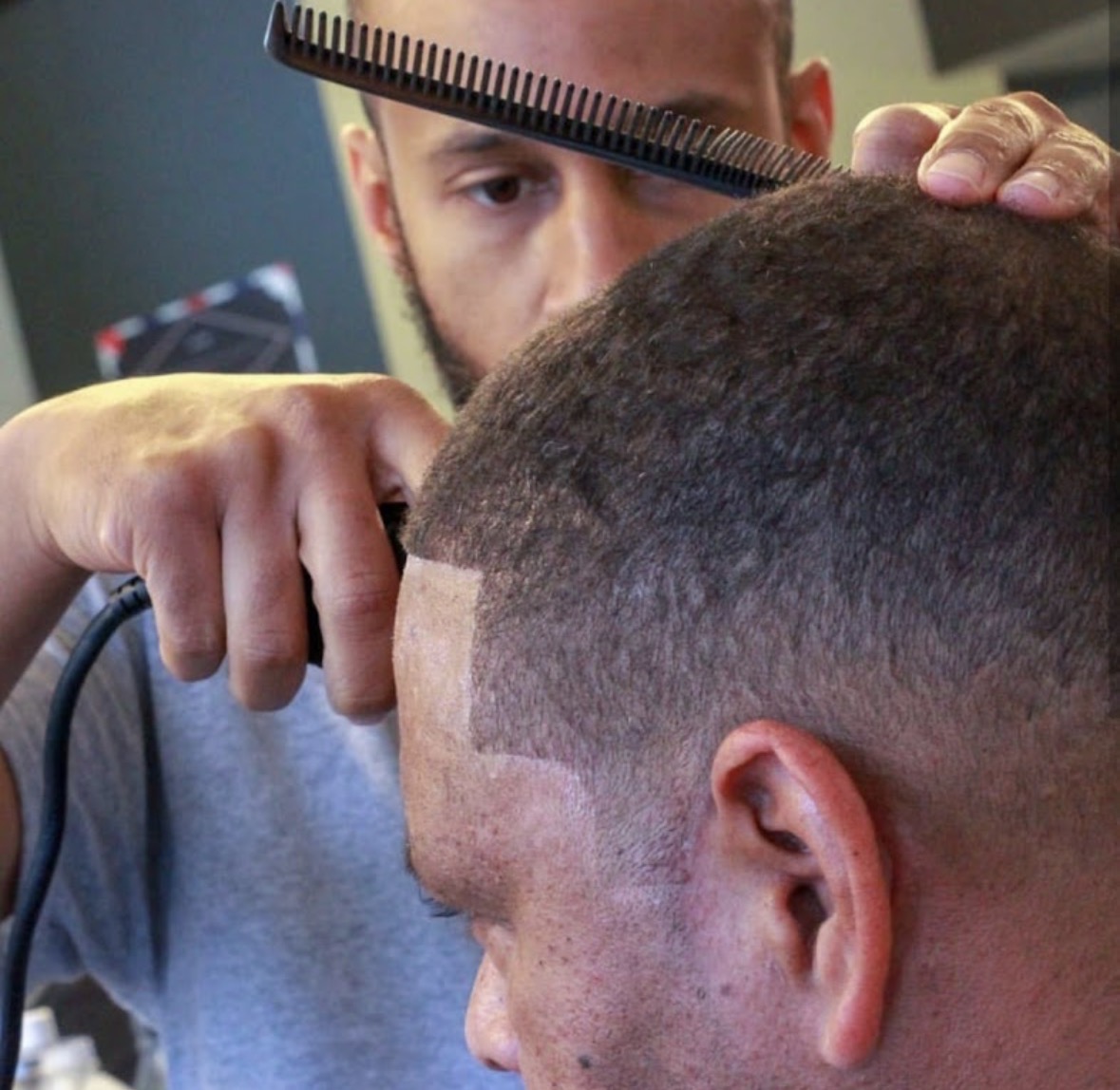 Marcus, Master Barber at Gentleman's Quarters